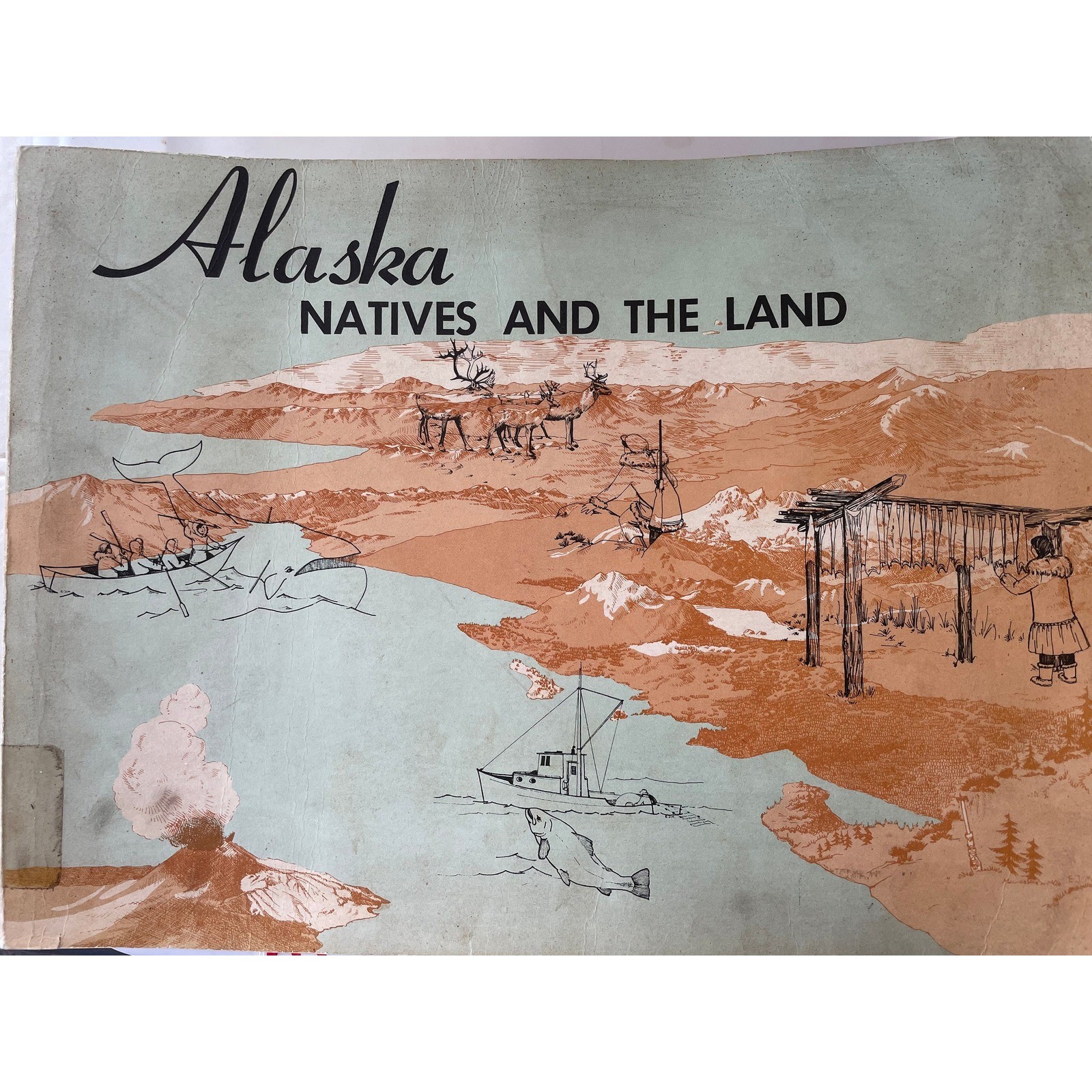 Alaska Development and Planning 1968 Federal Field Committee RBook fold out maps