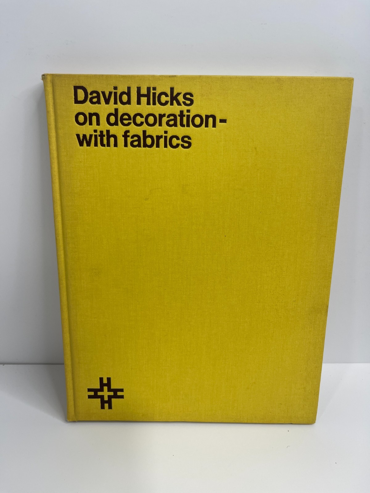 David Hicks On Decoration with Fabrics First Edition 1971 Hardcover David Hicks On Decoration with Fabrics First Edition 1971 Hardcover