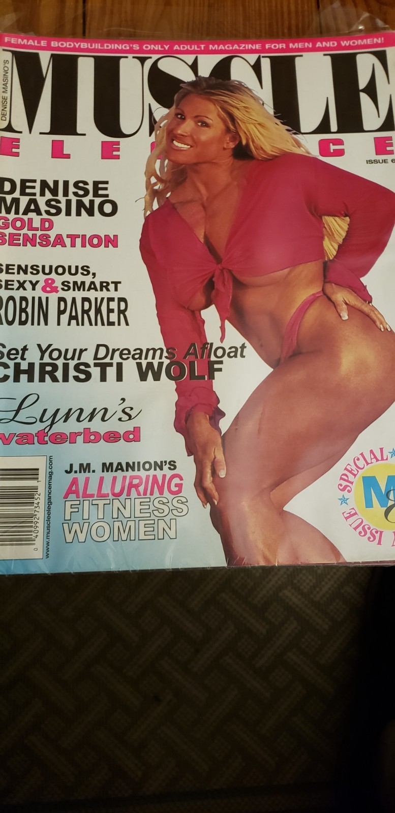 Denise Masino\'s Muscle Elegance Magazine #6 BAS Cert Bodybuilding Denise Masino\'s Muscle Elegance Magazine #6 BAS Cert Bodybuilding