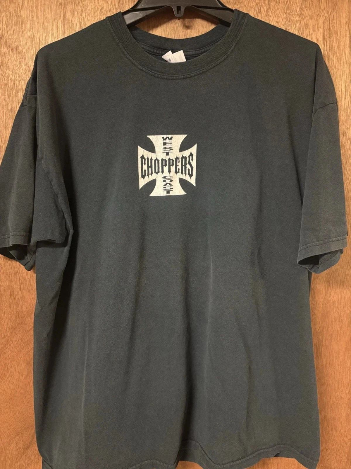 Vintage West Coast Chopper Style Biker Graphic T-Shirt POPULAR