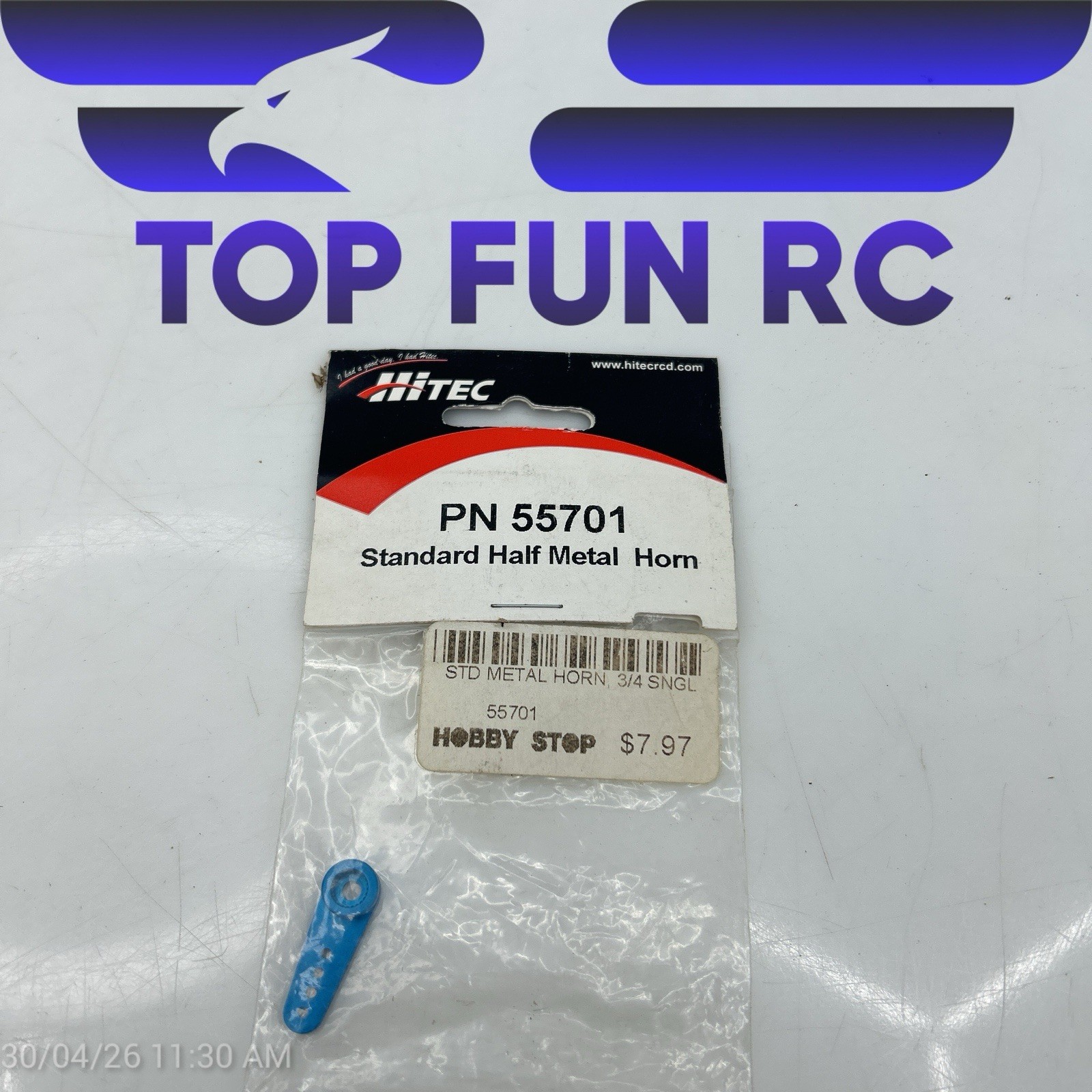 Hitec RCD Inc. Metal Horn Digital Servo Standard HRC55701 Servo Accessories Hitec RCD Inc. Metal Horn Digital Servo Standard HRC55701 Servo Accessories