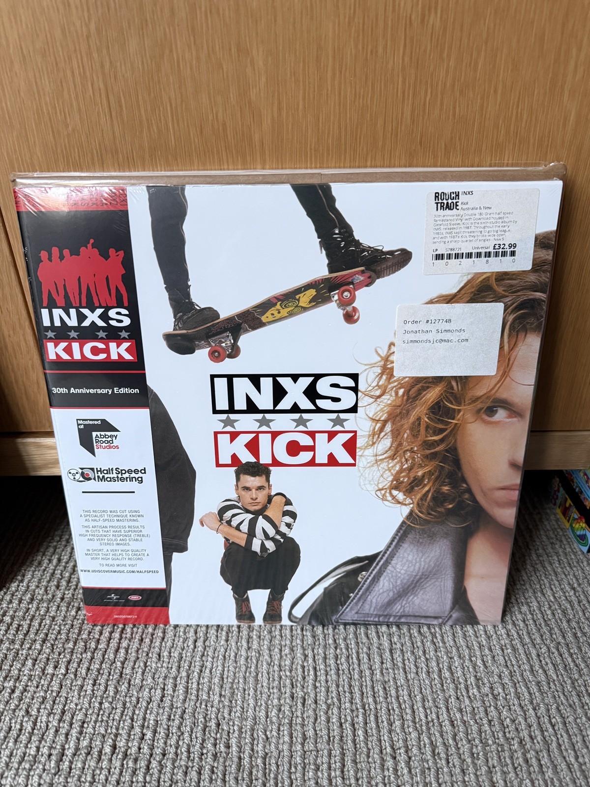 INXS - Kick - Rare 2017 UK 30th Anniversary \