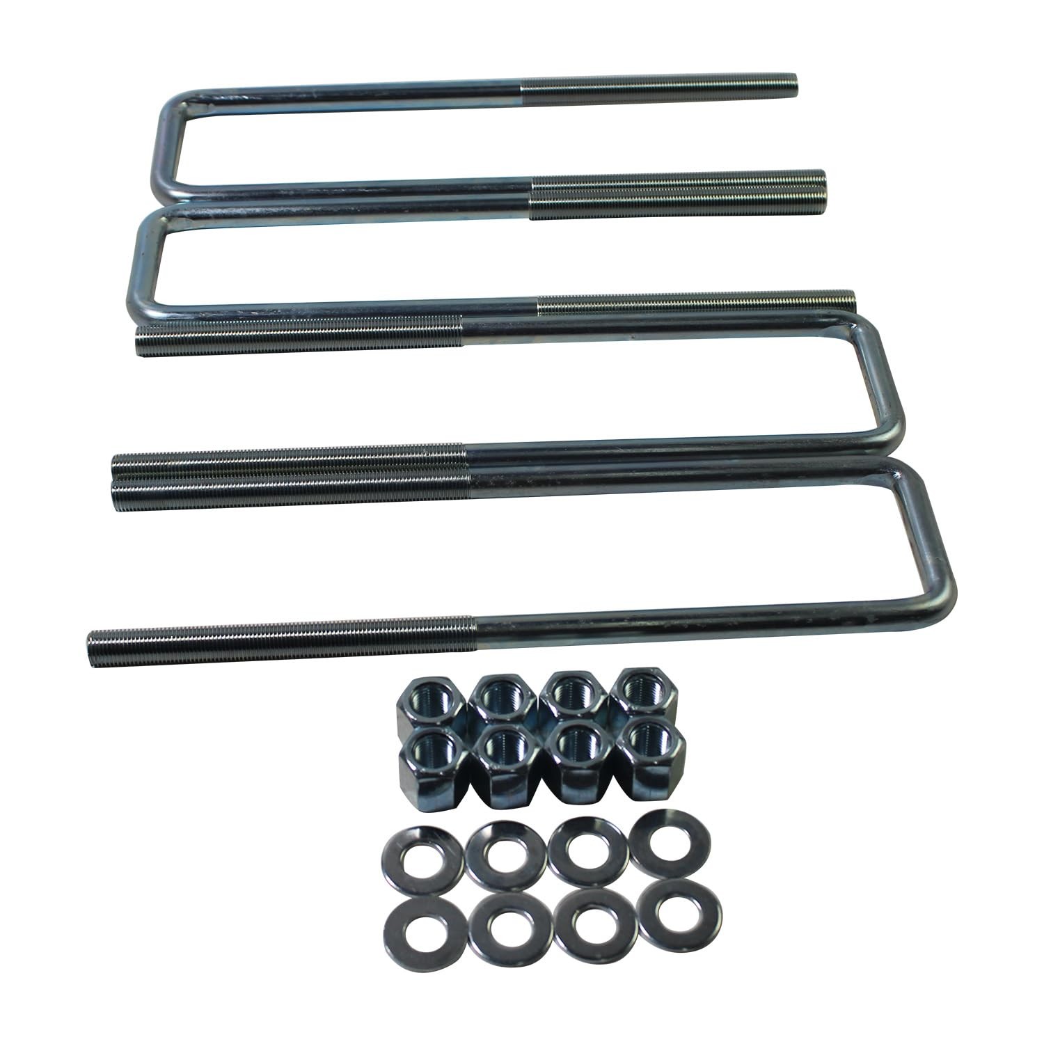 12.5 Extended Square U-Bolts 2.5 Wide for Silverado Sierra 1500 1988-2019 12.5 Extended Square U-Bolts 2.5 Wide for Silverado Sierra 1500 1988-2019