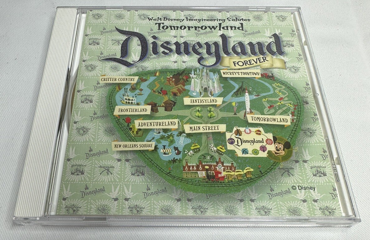 WDI Salutes Tomorrowland Disneyland Forever CD Rare Exclusive WDI Salutes Tomorrowland Disneyland Forever CD Rare Exclusive