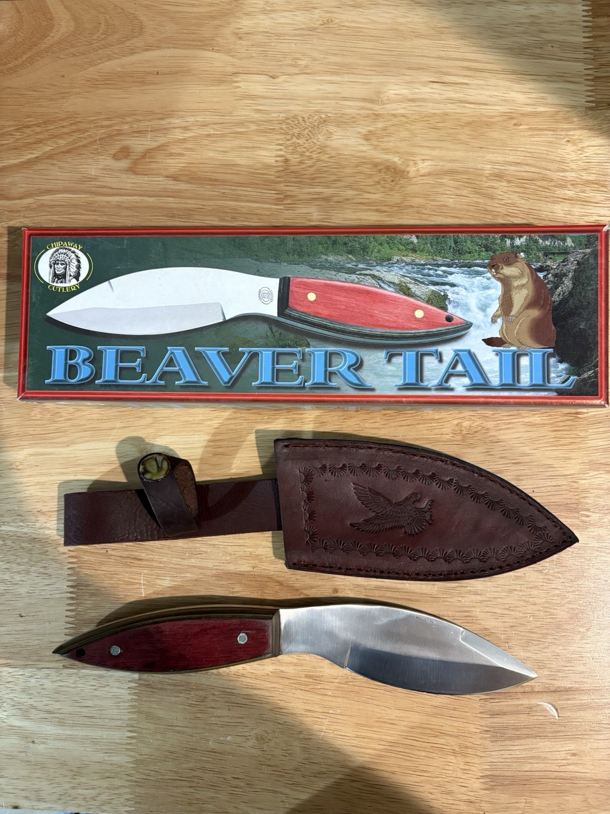Chipaway Cutlery Beaver Tail CW-30FW 10 Chipaway Cutlery Beaver Tail CW-30FW 10