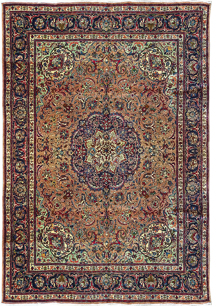 10\' x 13\' Antique Persiian Tabriiz rug #F-5940 10\' x 13\' Antique Persiian Tabriiz rug #F-5940