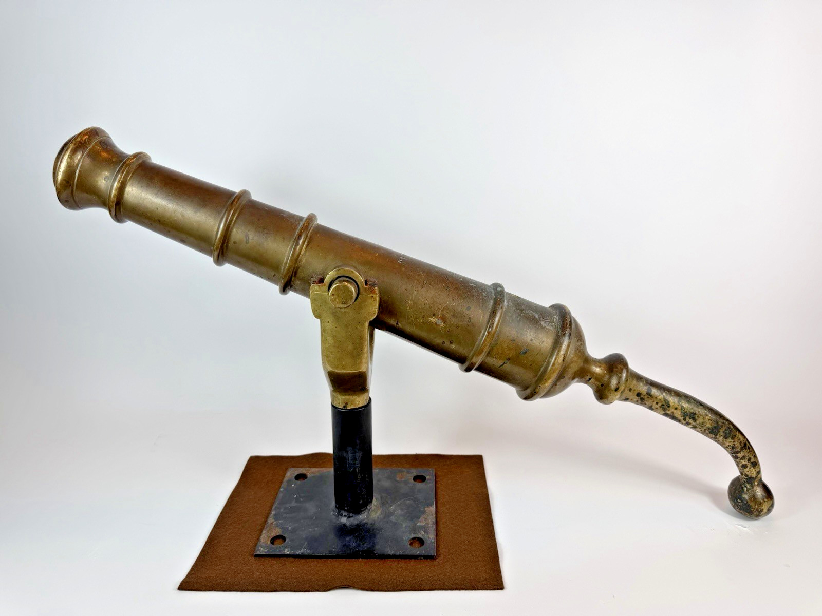 Osvaldo Gatto Naval Swivel Cannon HMS Royal Fortune 1730 Bronze 44lb Rare