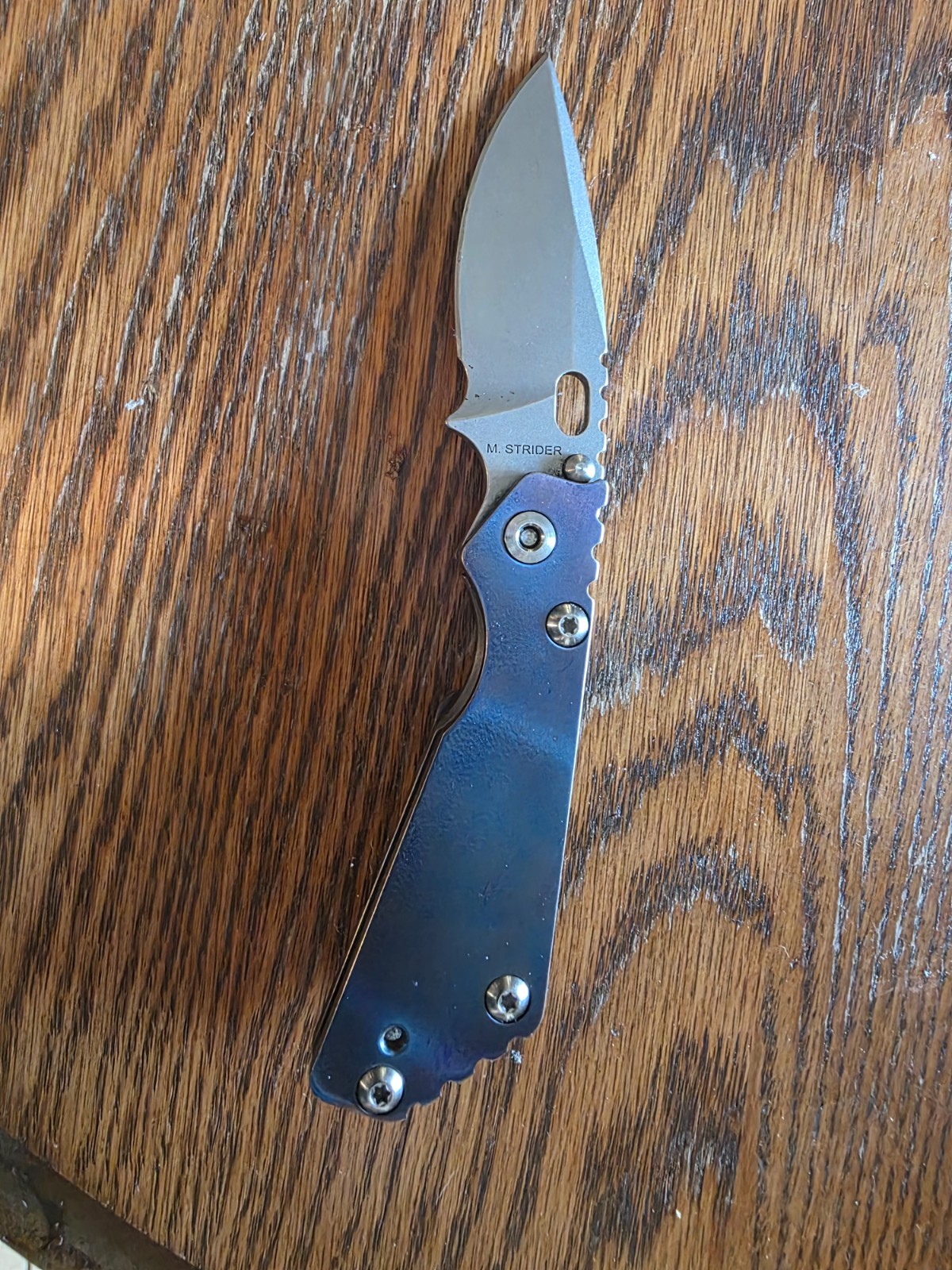strider pt knife anodized strider pt knife anodized