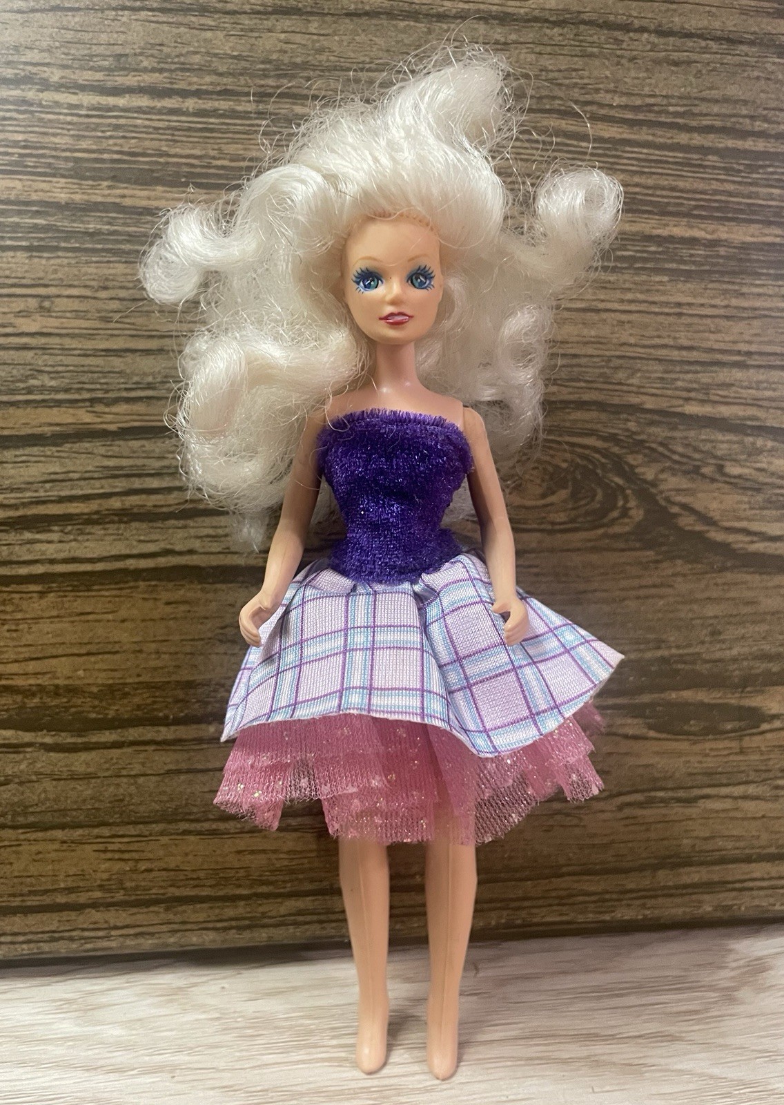 Vintage JPI Inc. 6” Fashion Doll - Blonde Hair w/ Dress