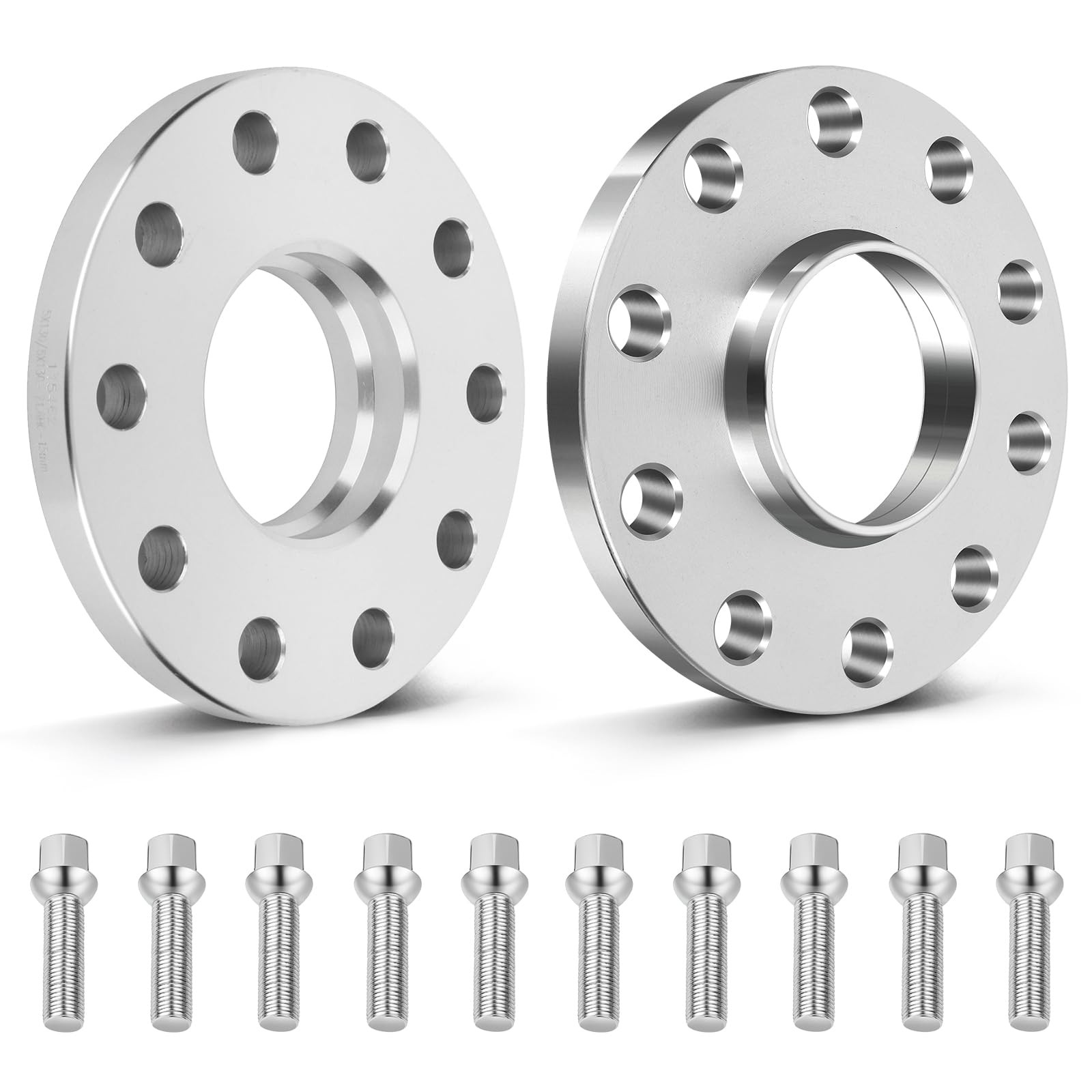 2PCS 15mm Wheel Spacers 5x130mm for Porsche Cayenne Cayman Panamera 2003 2016