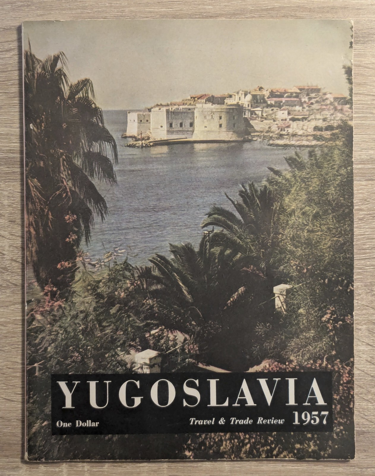 Vintage 1957 Yugoslavia Travel & Trade Review Guide Cold War Tourism Booklet JAT