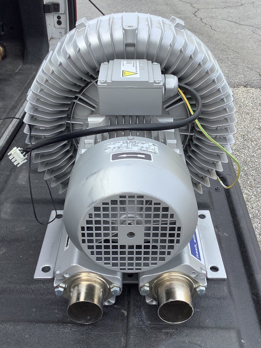 Nash Elmo Regenerative Blower Motor G200 60hz 2.2kw 2bh1600-7ah11-zn00