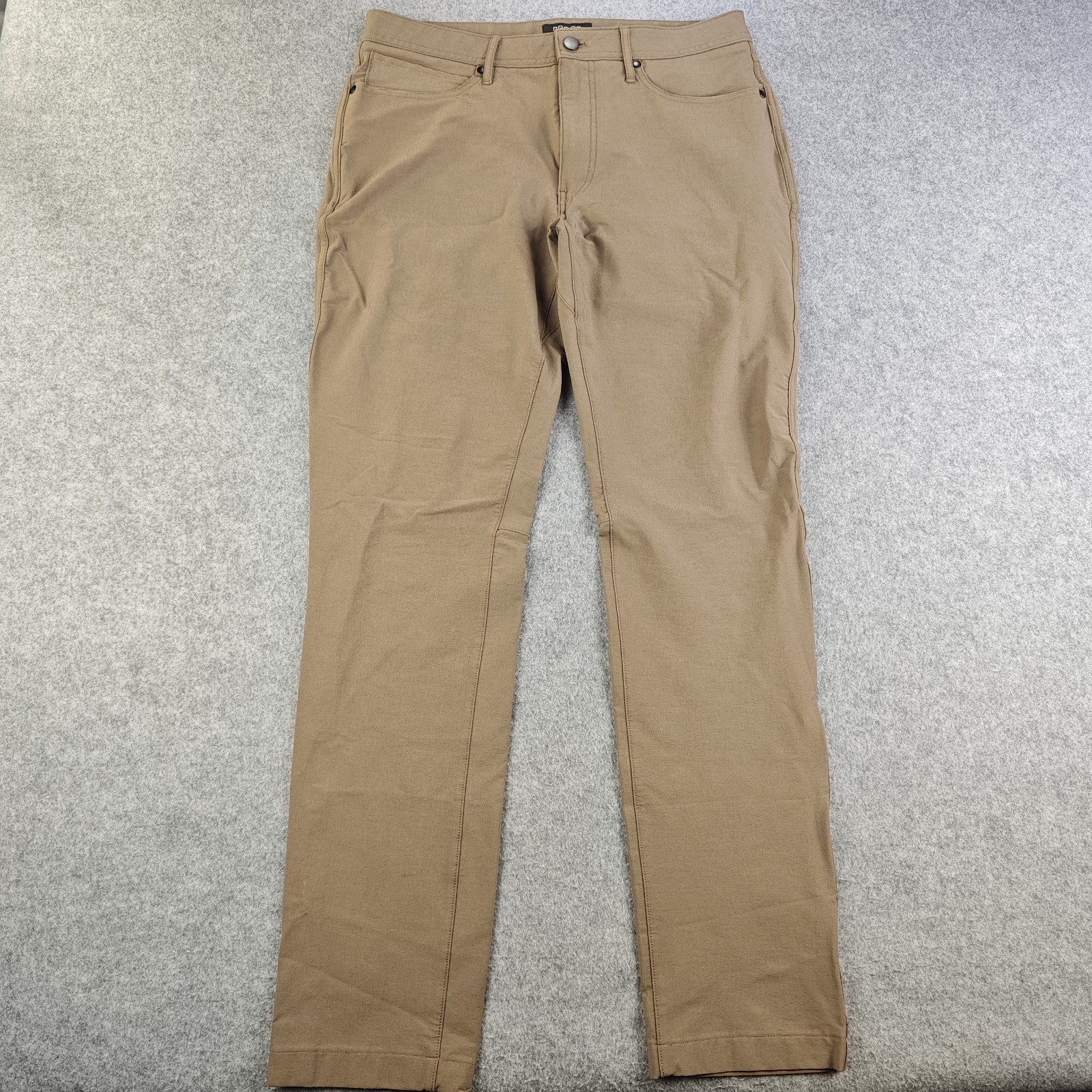 Proof Huckberry 72 Hour Merino Wool Travel Pants Mens 31x32 Brown 5 Pocket
