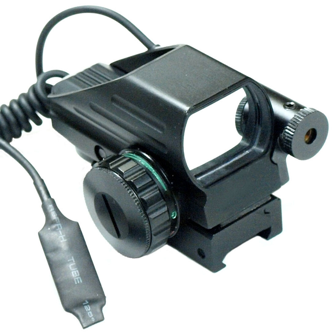 Tactical Holographic Red / Green Reflex Scope and laser sight combo 4 Reticles Tactical Holographic Red / Green Reflex Scope and laser sight combo 4 Reticles