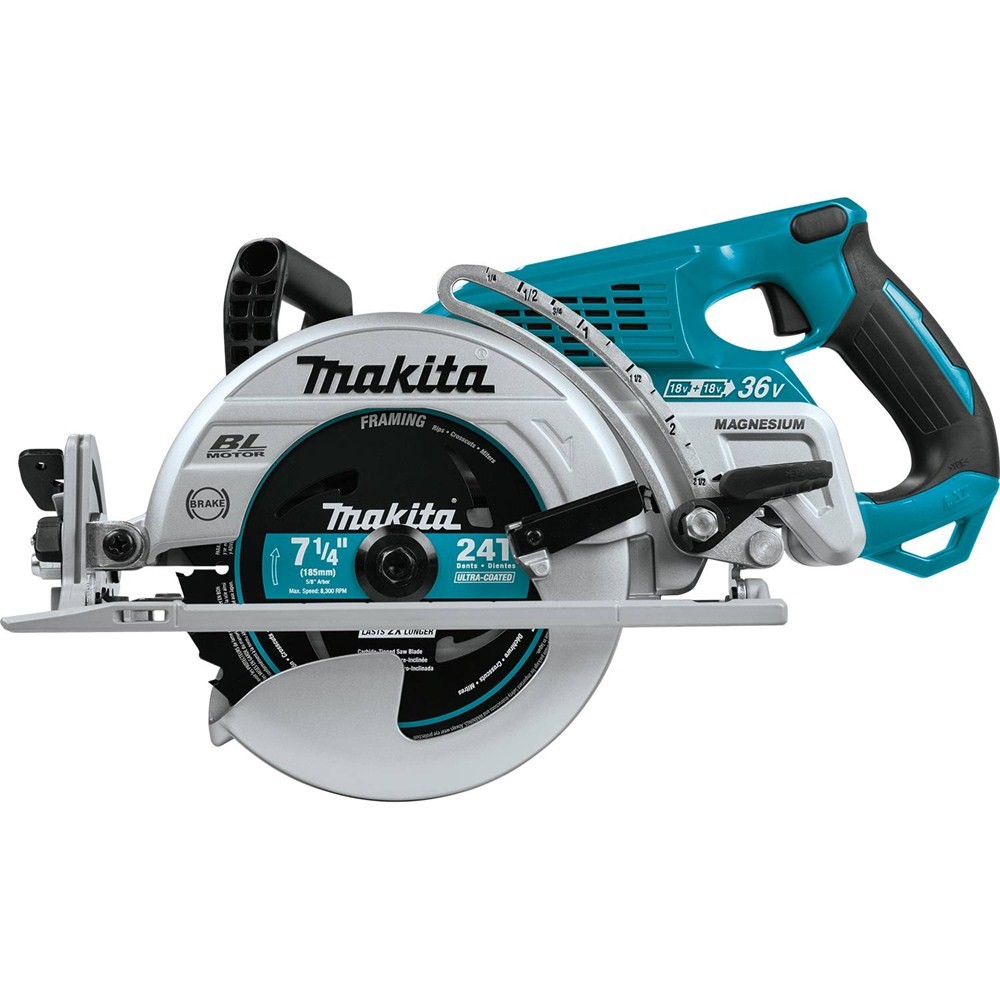 Makita XSR01Z 36V X2 LXT Brushless 7-1/4 in Rear Handle Circular Saw