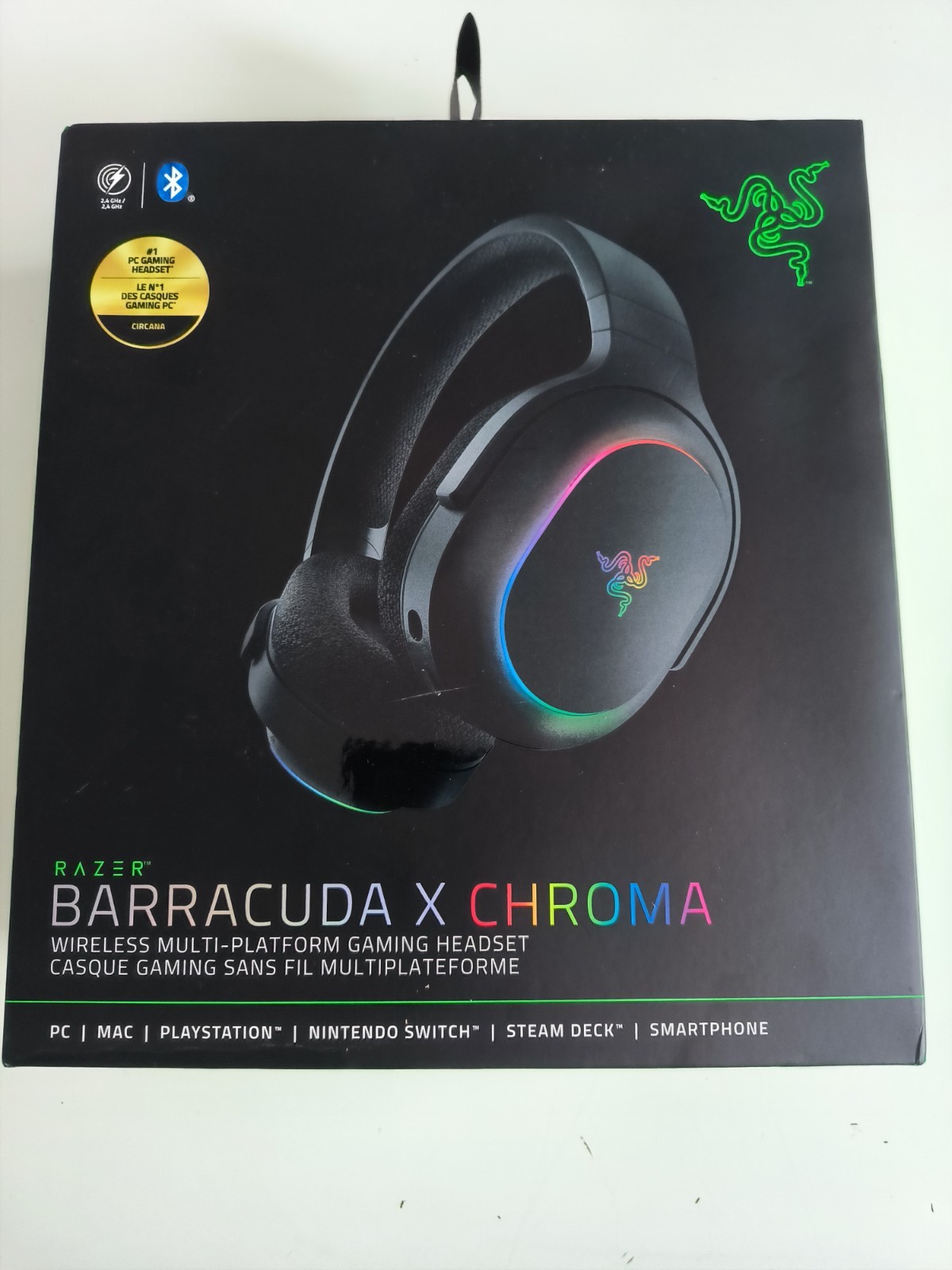 Razer Barracuda X Chroma RGB Wireless Gaming Headset RZ04-0522 Razer Barracuda X Chroma RGB Wireless Gaming Headset RZ04-0522