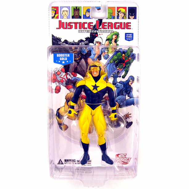 DC Comics Justice League International: Series 2 Booster Gold Action Figure NEW DC Comics Justice League International: Series 2 Booster Gold Action Figure NEW