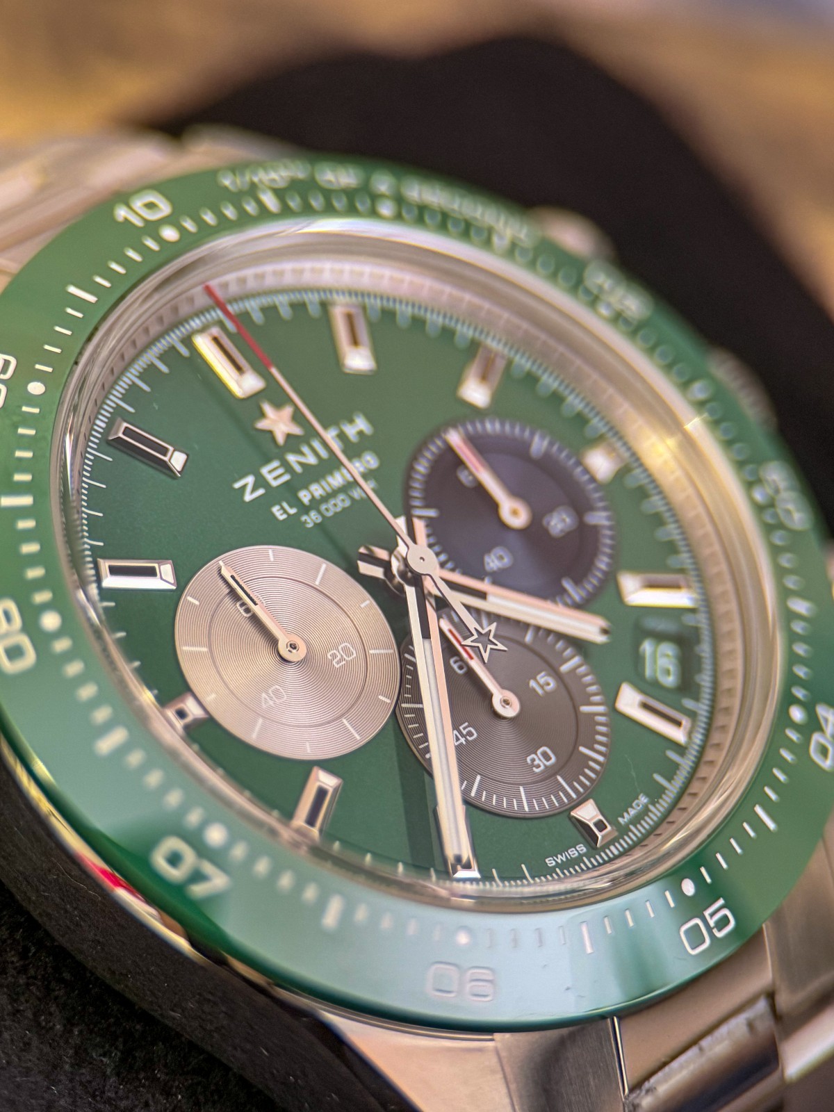 Zenith El Primero Chronomaster Sport (CMS) Green 41mm – 03.3119.3600/56.M3100