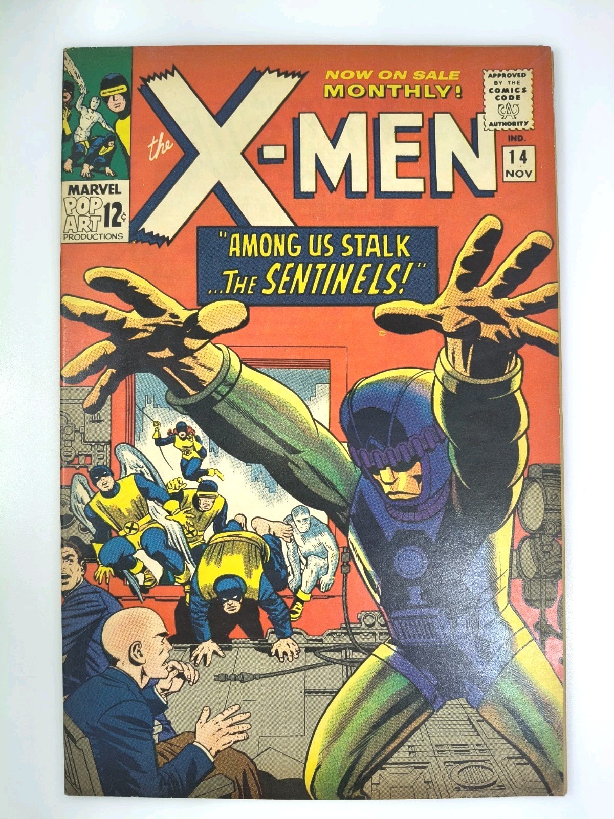 X-Men #14 High-Grade 1965 Marvel 1st App Sentinels Bolivar Trask Silver Age Key