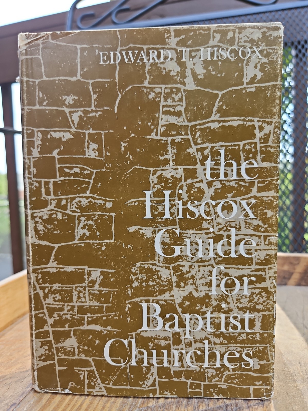 Vintage 1964c The Hiscox Guide for Baptist Churches by Edward T Hiscox HCDJ