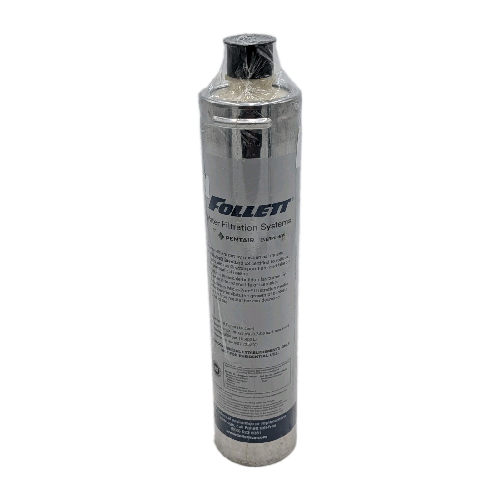 Follett 00130245 Water Ice Commercial Carbon Filter Cartridge 3000 gal FL4S
