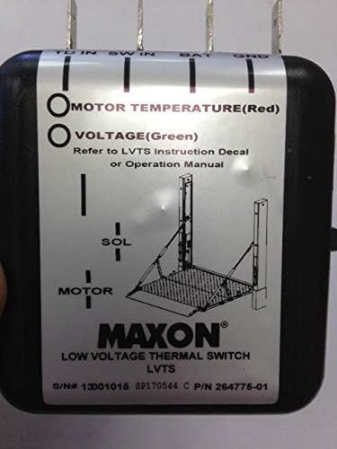 Maxon Lift Gate 905291 264775-01 Low Voltage Thermal Switch OEM Box Truck Maxon Lift Gate 905291 264775-01 Low Voltage Thermal Switch OEM Box Truck