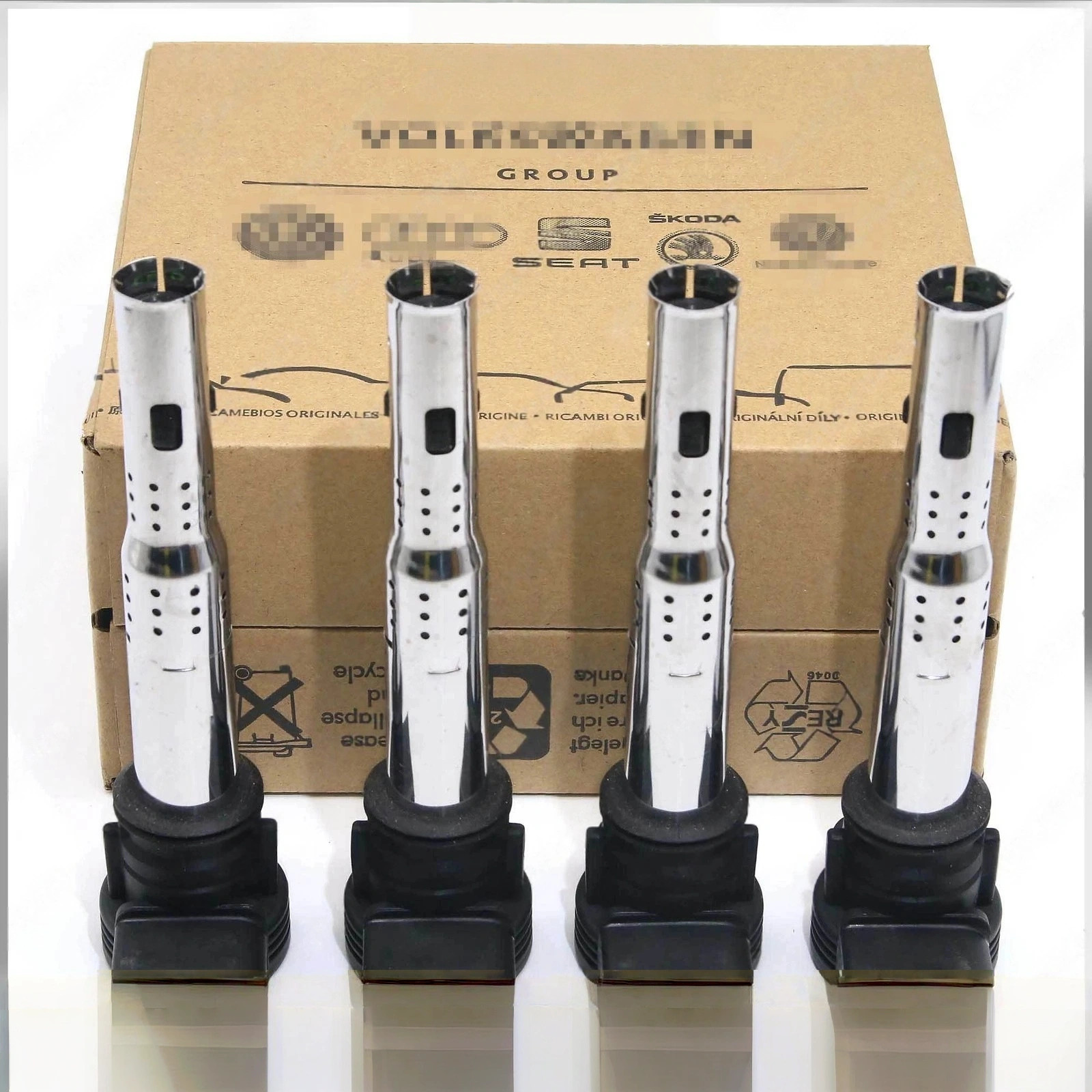 Ignition Coils 07K905715F 4PCS for VW GLi Passat A3 A4 A5 Q5 1.8T 2.0T