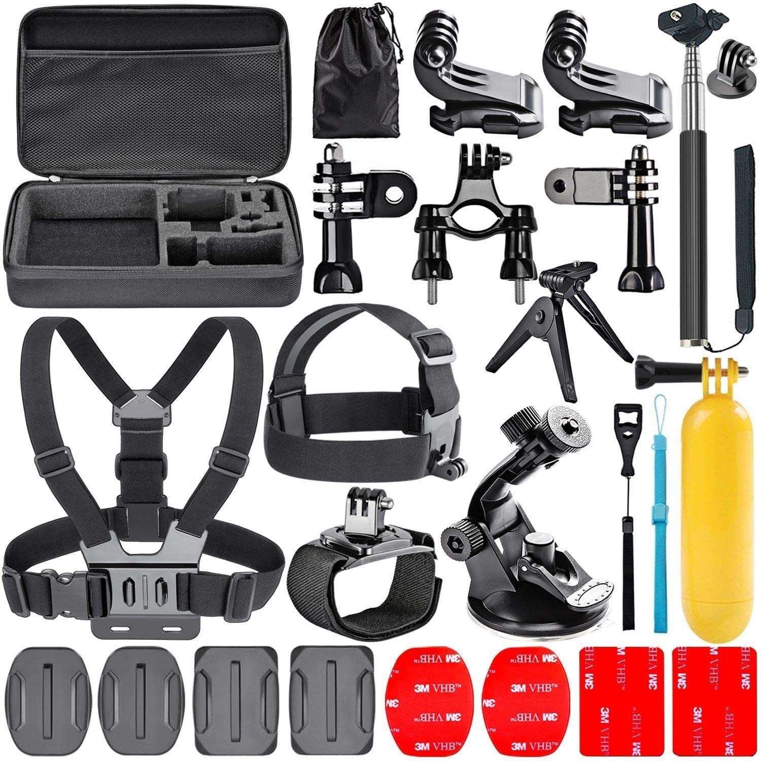 Navitech 18-in-1 Action Camera Kit For COOAU SPC06 Action Camera Navitech 18-in-1 Action Camera Kit For COOAU SPC06 Action Camera