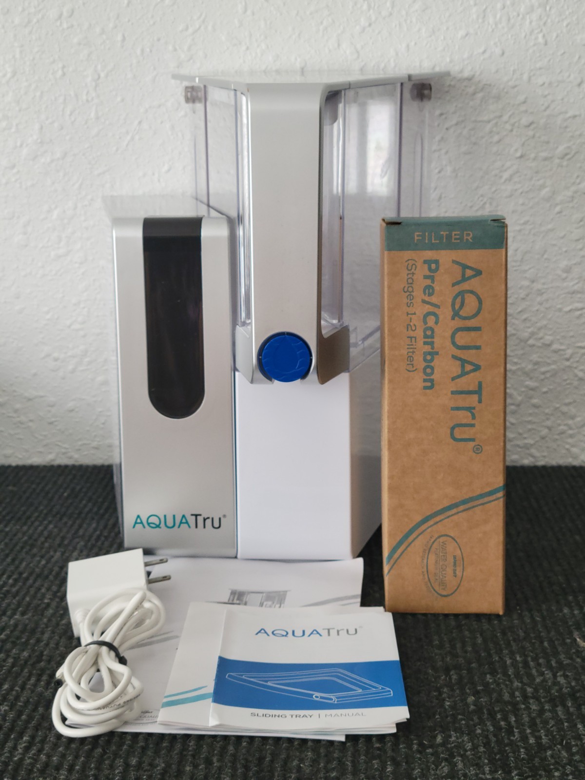 AquaTru Connect AT2020 Countertop Reverse Osmosis Water Purifier + Filter EUC AquaTru Connect AT2020 Countertop Reverse Osmosis Water Purifier + Filter EUC