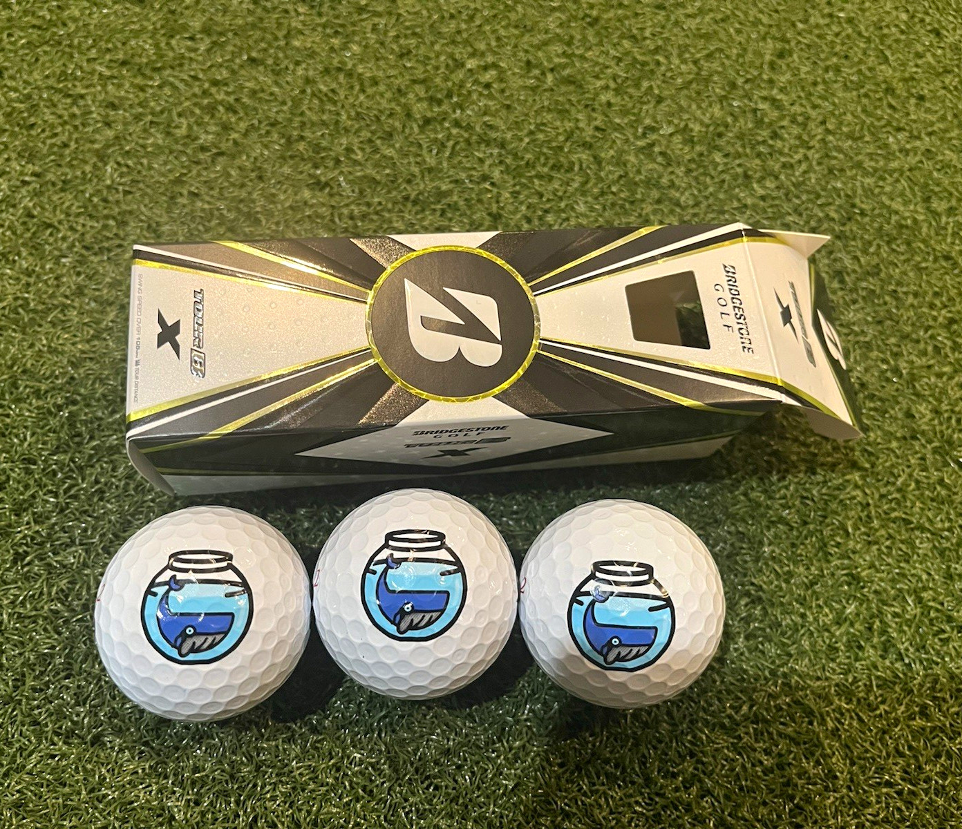 Bettinardi Fishbowl Logo Bridgestone Tour B X Tour Preferred #2 New Bettinardi Fishbowl Logo Bridgestone Tour B X Tour Preferred #2 New