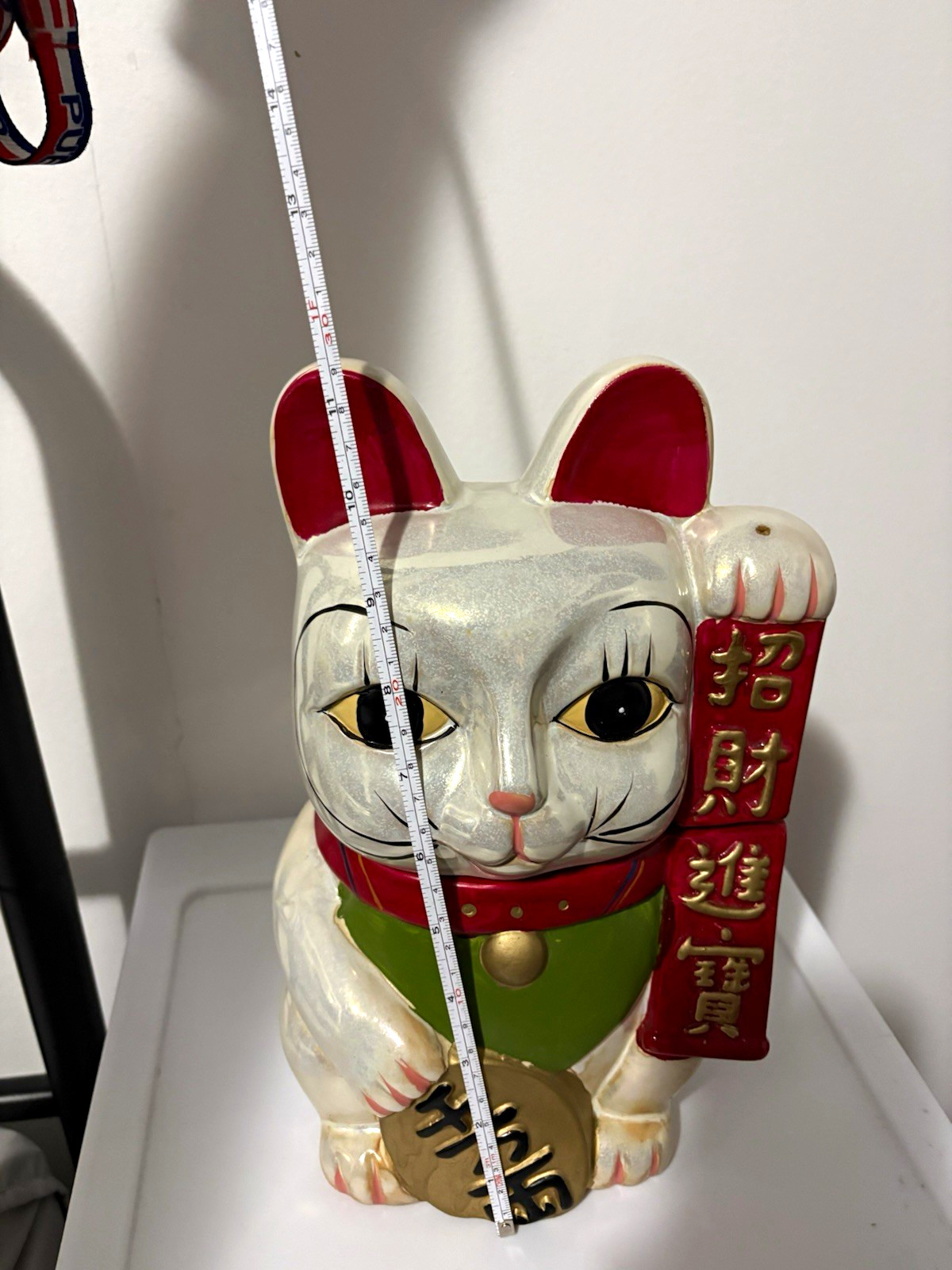 Vintage Maneki Neko 11.5