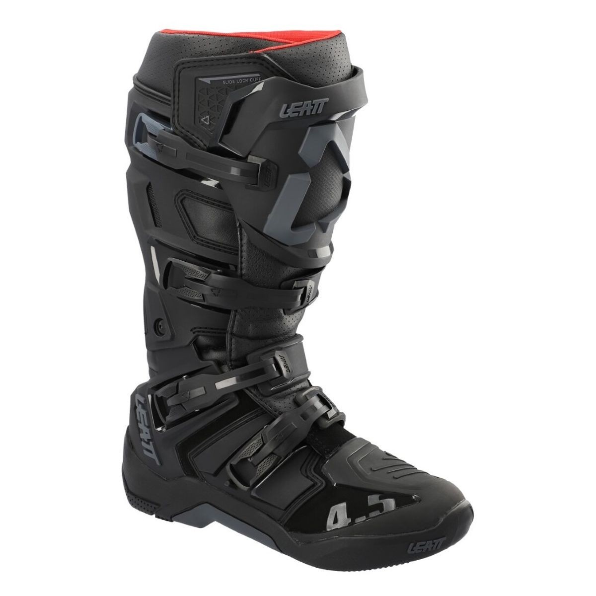 Leatt Men's 4.5 Dirt Bike Boot Black Size 12 - 3021100165