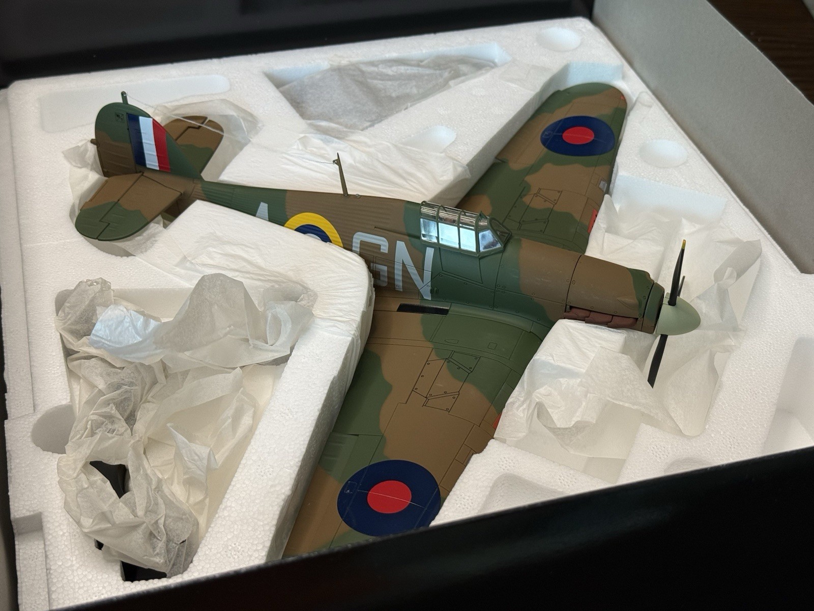 Corgi AA35501 Hawker Hurricane MkIA-P3576, GN-A No.249 SQN, Boscombe Down WWII