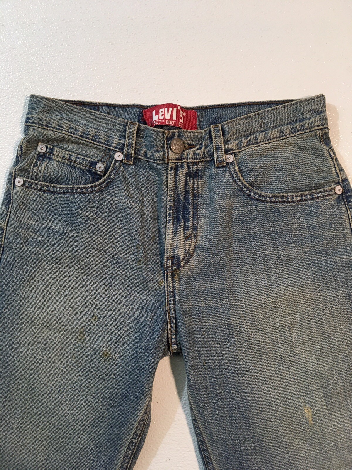 Vintage Boy’s Levi\'s 527 Boot Cut Jeans ~ 30 x 29 ~ Tag: 16 R/28x28 ~  Egypt Vintage Boy’s Levi\'s 527 Boot Cut Jeans ~ 30 x 29 ~ Tag: 16 R/28x28 ~  Egypt