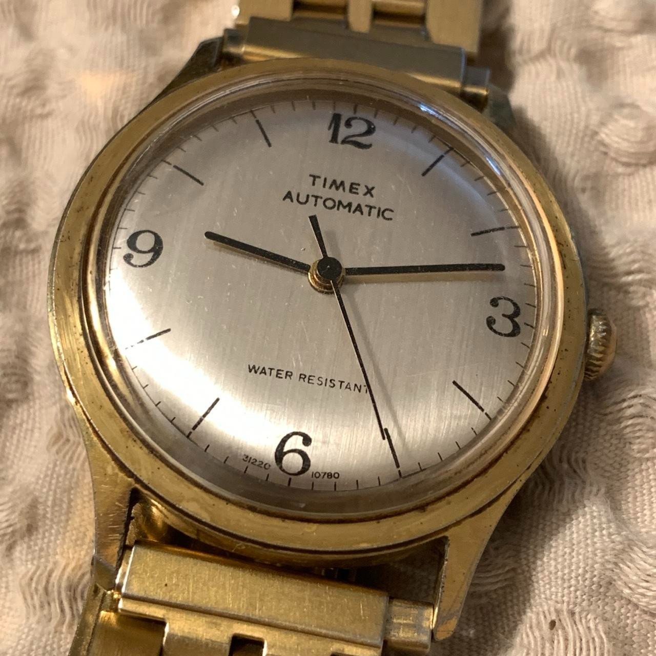 80s Vintage Timex Viscount Automatic Men\'s Dress Watch - Running 80s Vintage Timex Viscount Automatic Men\'s Dress Watch - Running