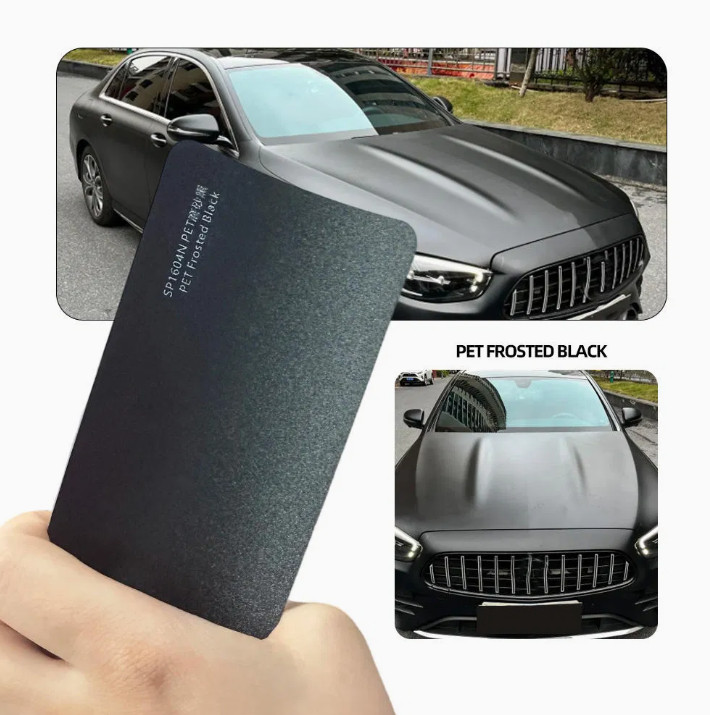 Suitable for Tesla PPF coating protective film PET frosted black 5FT*55FT Suitable for Tesla PPF coating protective film PET frosted black 5FT*55FT