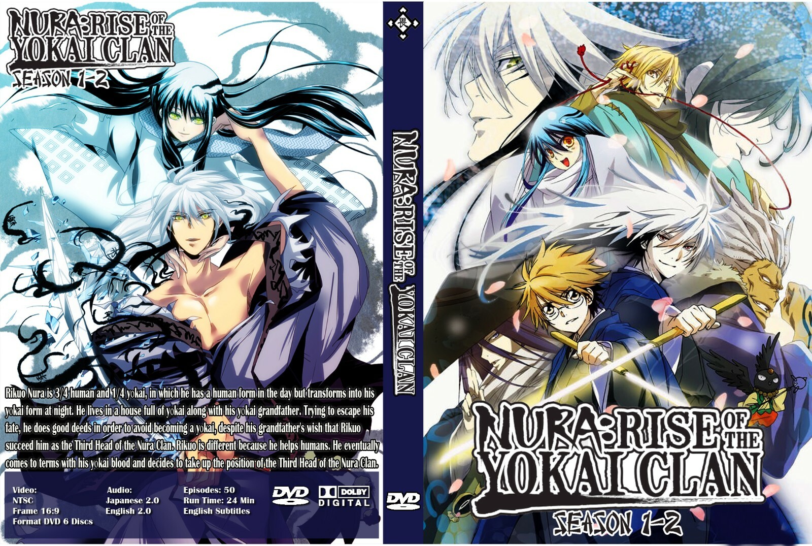 Nura: Rise of the Yokai Clan(Nurarihyon No Mago) Season 1-2 Dual AudioEng/Jpn Nura: Rise of the Yokai Clan(Nurarihyon No Mago) Season 1-2 Dual AudioEng/Jpn
