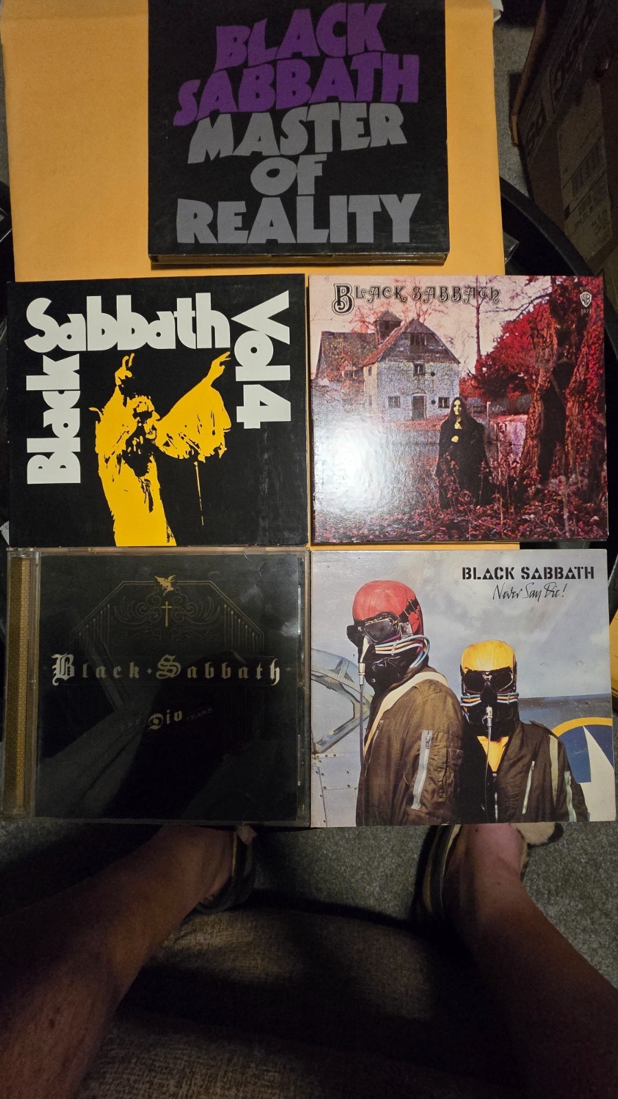 Black Sabbath CD Lot of 5 Black Sabbath CD Lot of 5