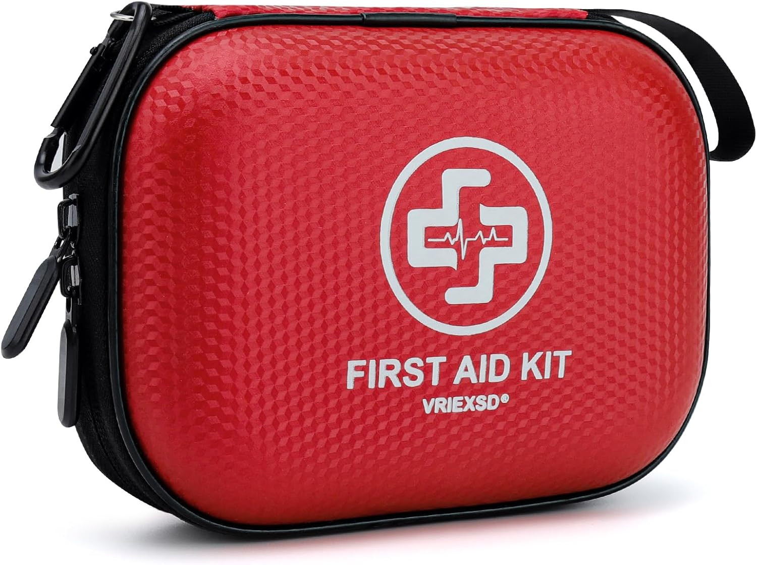 Mini First Aid Kit - 150 Piece Small Waterproof EVA Hard Shell Case Mini First Aid Kit - 150 Piece Small Waterproof EVA Hard Shell Case