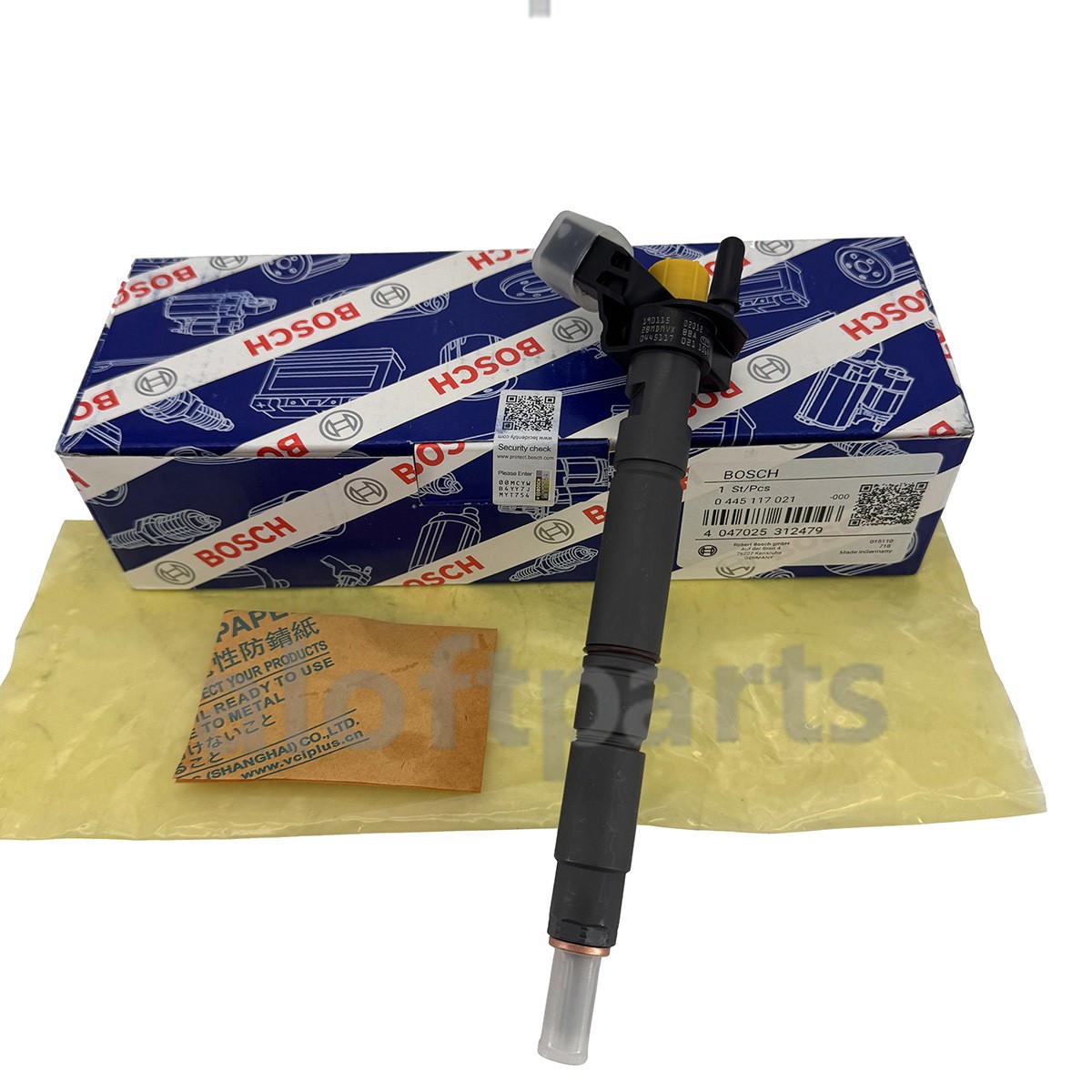 1X NEW Fuel Injector 059130277CD 0445117021 FOR Audi VW 3.0 TDI 0445117022