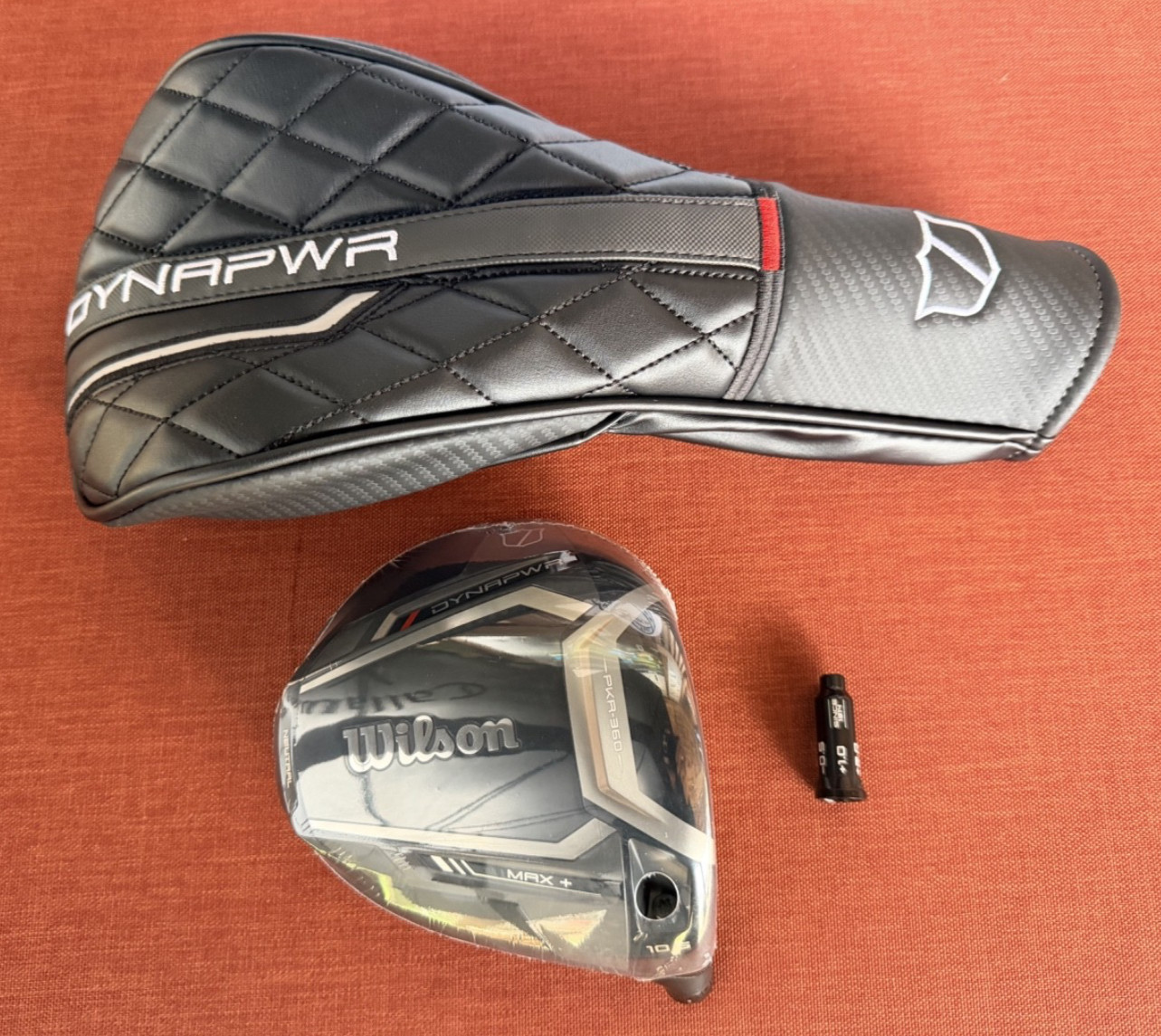 Wilson Golf DYNAPWR Max+ 10.5* Driver Head ONLY - Head Cover & Adapter Included