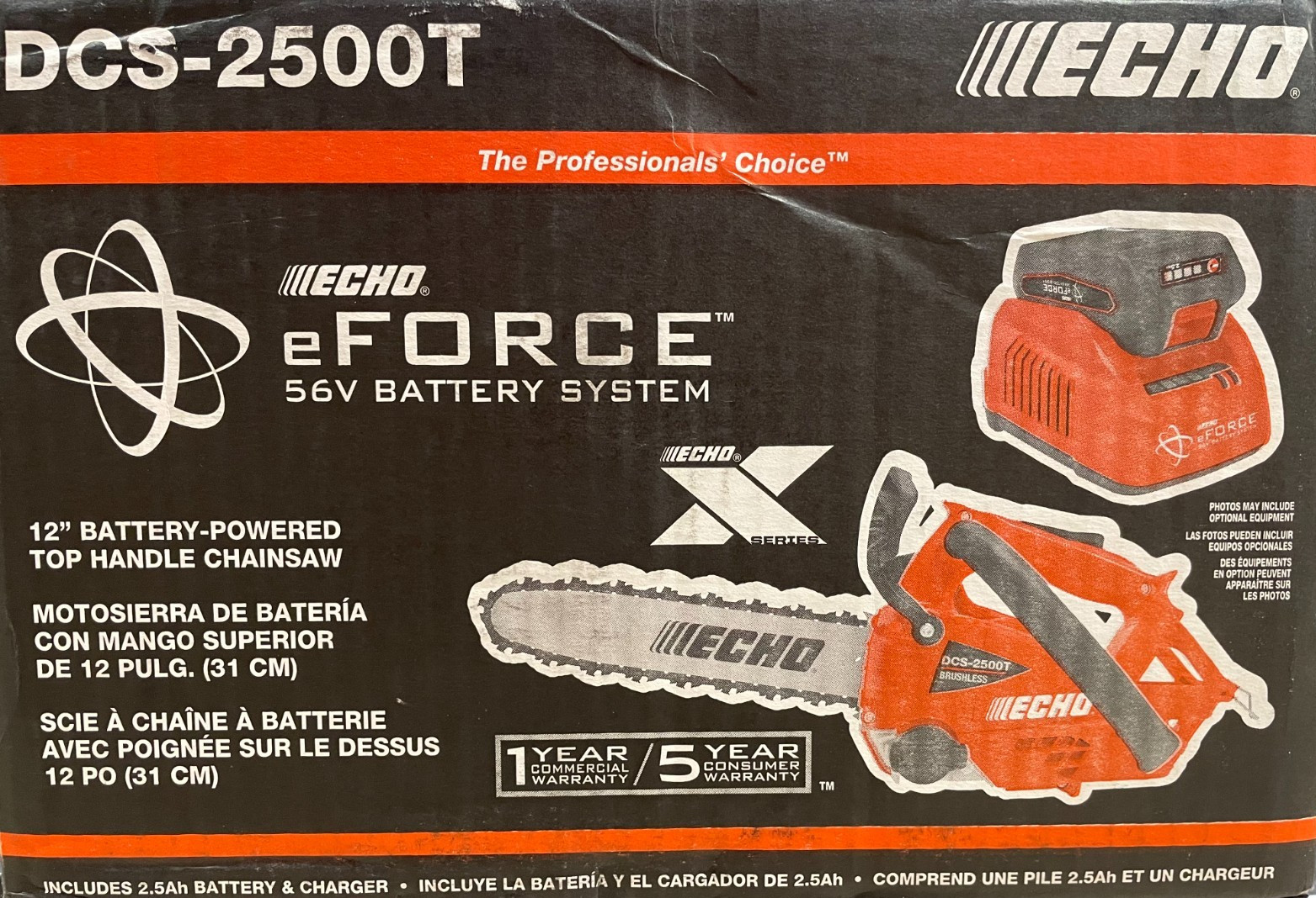 ECHO DCS-2500T eFORCE 12\