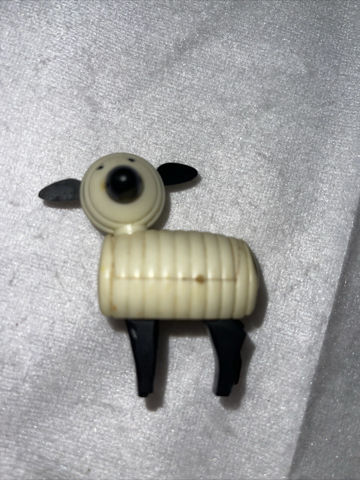 Vtg 1968 Fisher Price Little People Farm Animal Woolie the Sheep Vtg 1968 Fisher Price Little People Farm Animal Woolie the Sheep