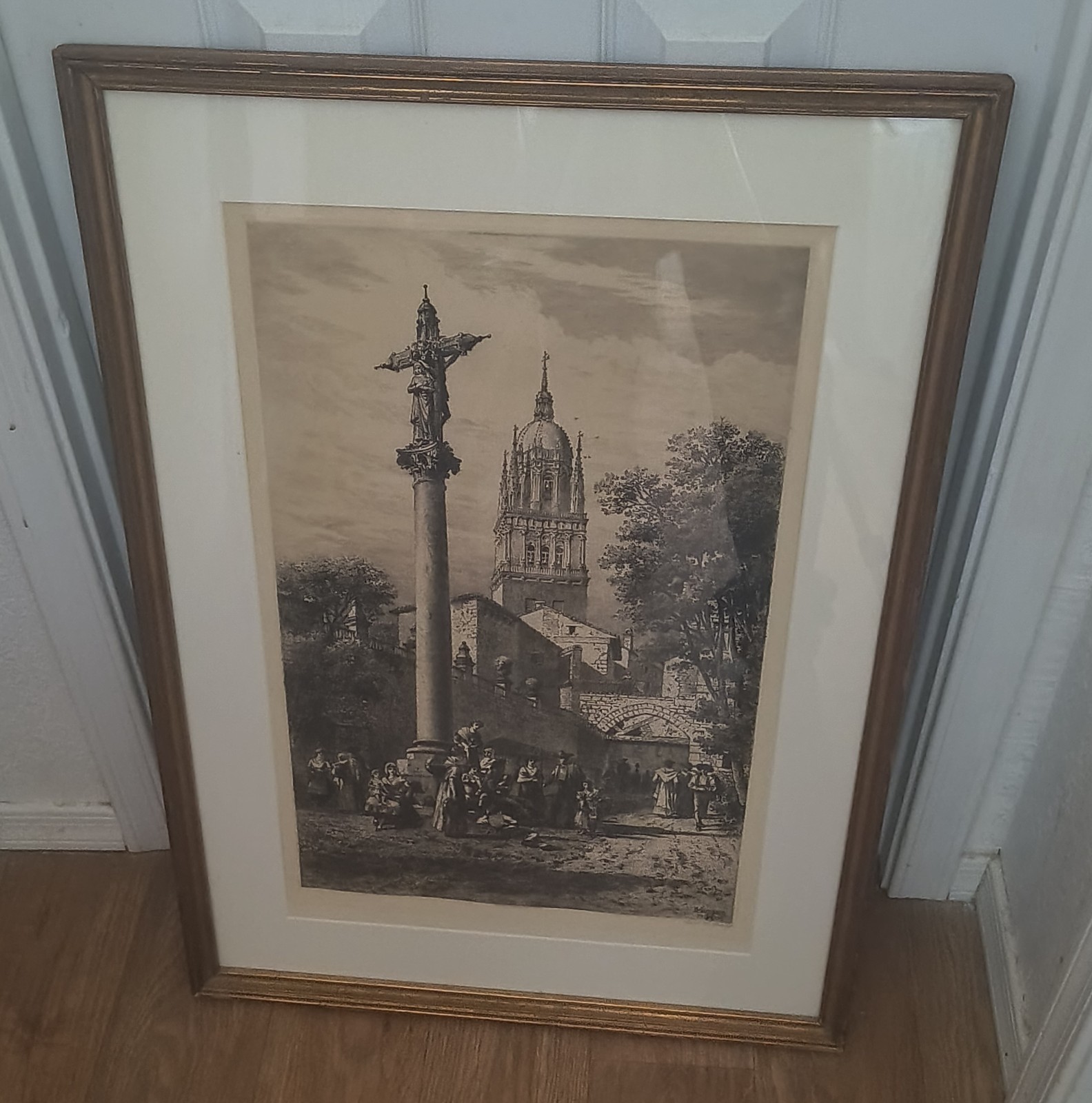 Axel Herman Haig copper plate etching 