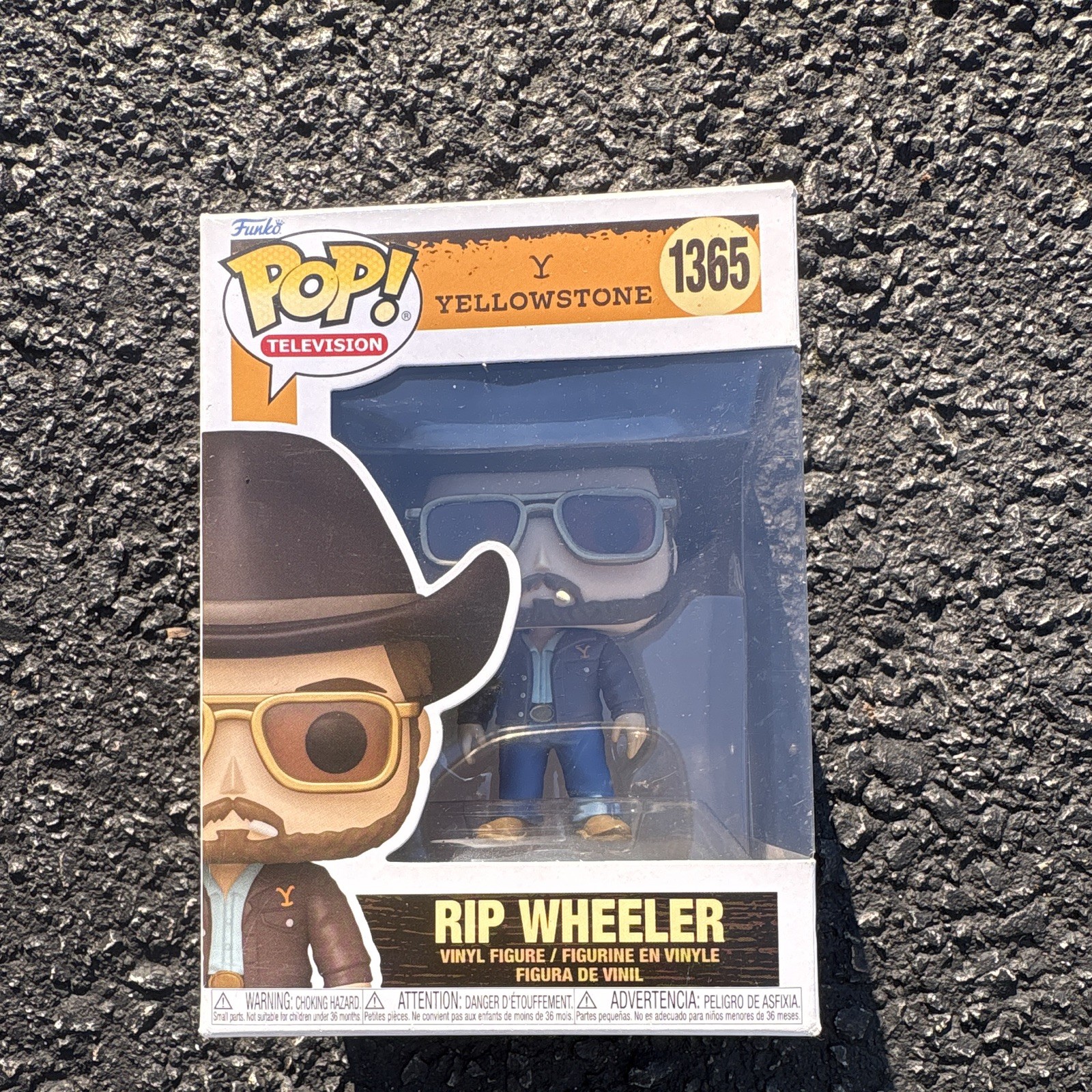 Funko Pop Television Yellowstone Rip Wheeler Vinyl Figure #1365 Funko Pop Television Yellowstone Rip Wheeler Vinyl Figure #1365
