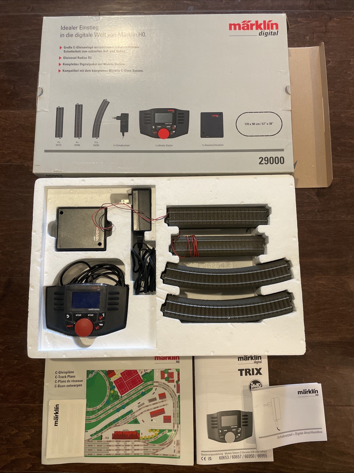 Märklin 29000 HO Digital Starter Set w/ Mobile Station