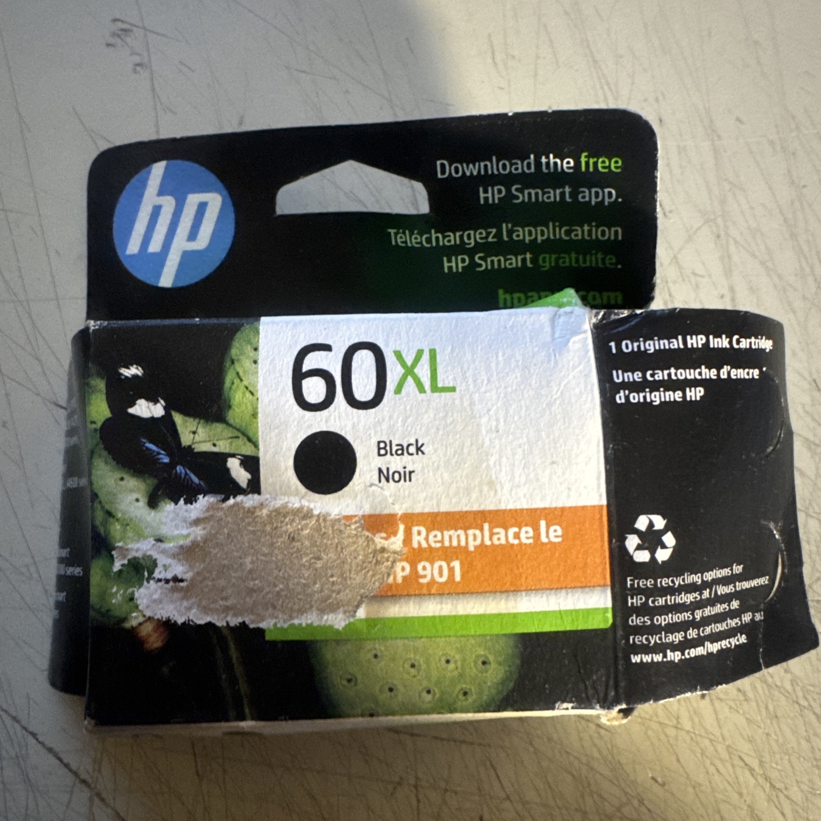 PICK EXP - HP 60XL Black Ink Cartridge - CC641WN