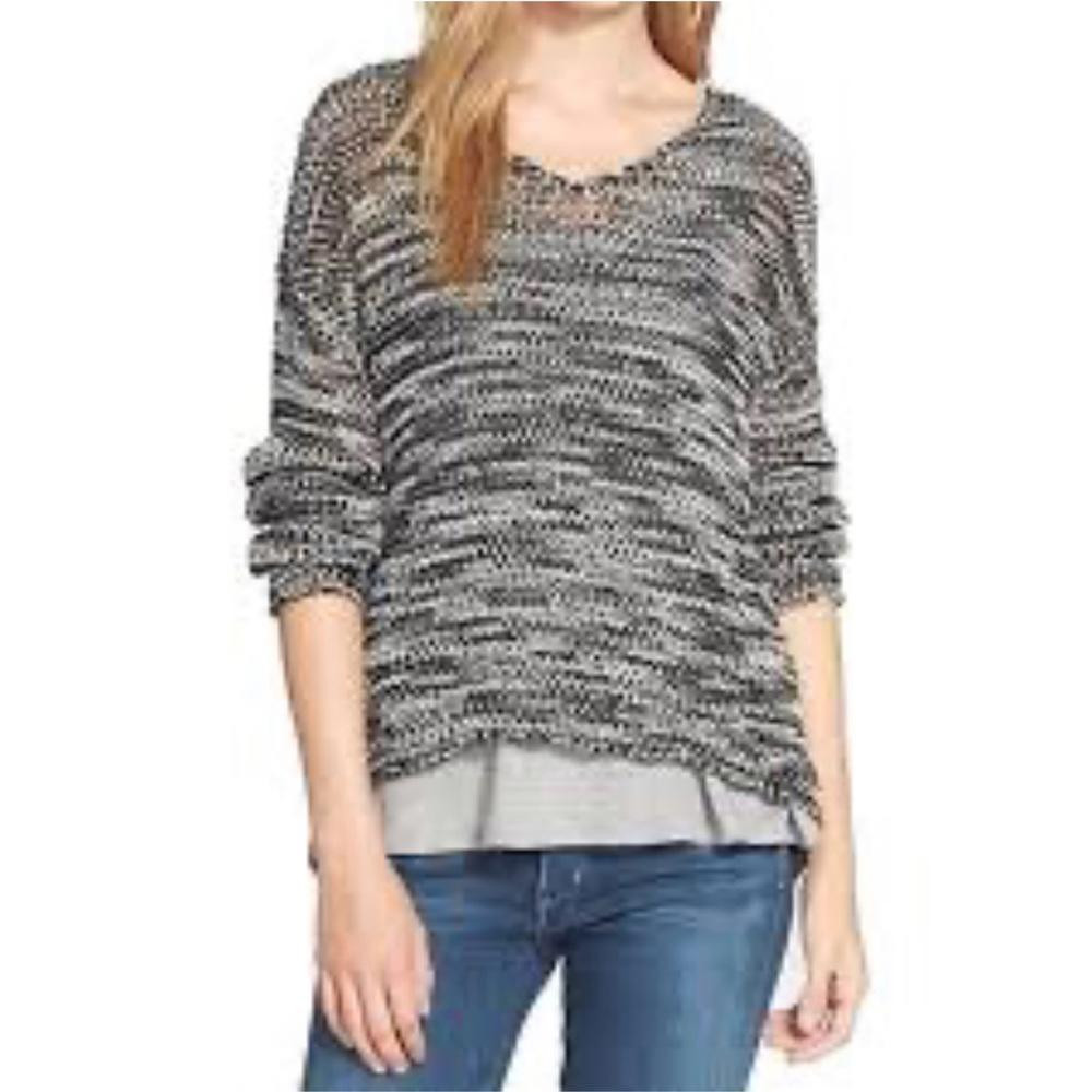 Eileen Fisher long sleeve knit top Eileen Fisher long sleeve knit top