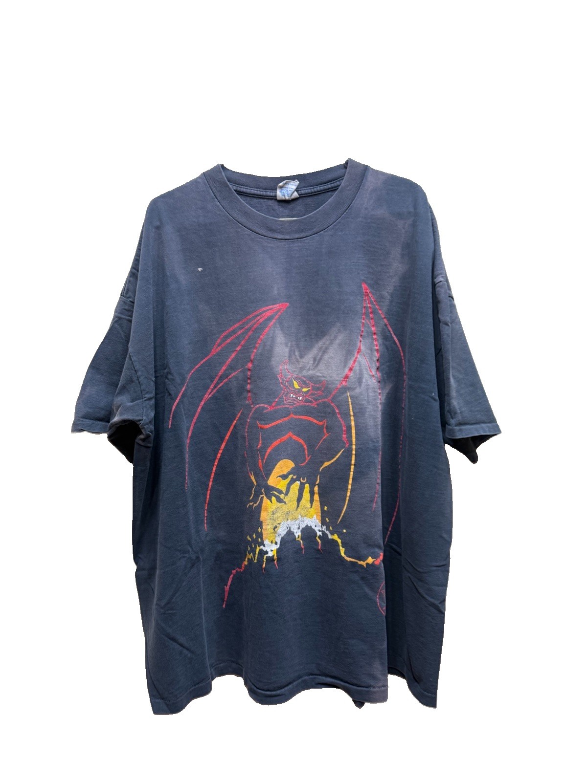 Vintage Disney Villains Chernabog Fantasia Shirt USA Made XXL Fader Rare Fade Vintage Disney Villains Chernabog Fantasia Shirt USA Made XXL Fader Rare Fade