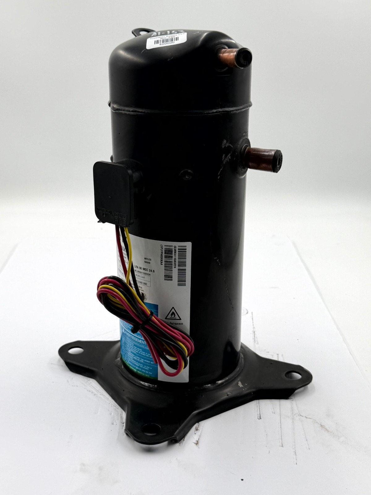 LG YPH036KAA Scroll Compressor 3.5-Ton 208-230V 1-Phase 60Hz 36000 BTU R-454B